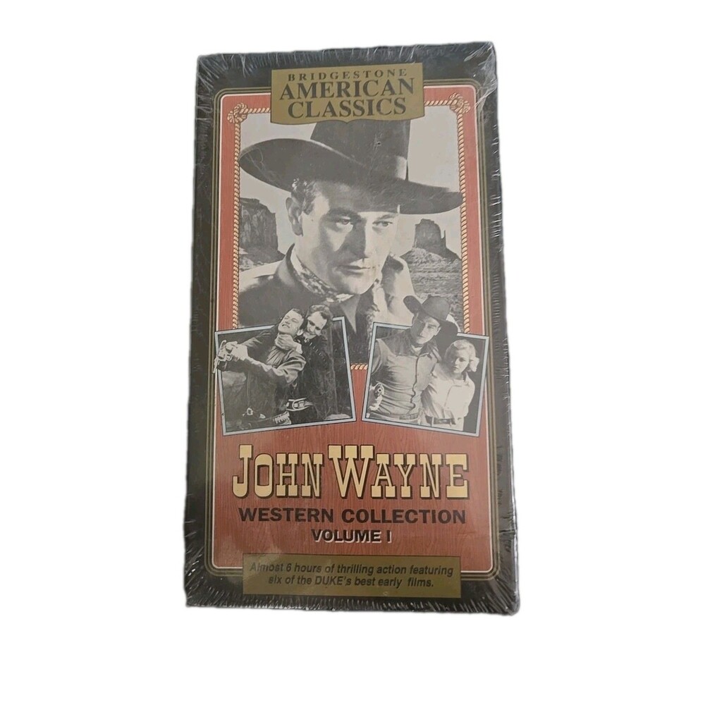 American Classics Vol. 1: John Wayne Western Collection (VHS, 1992, Bridgestone)